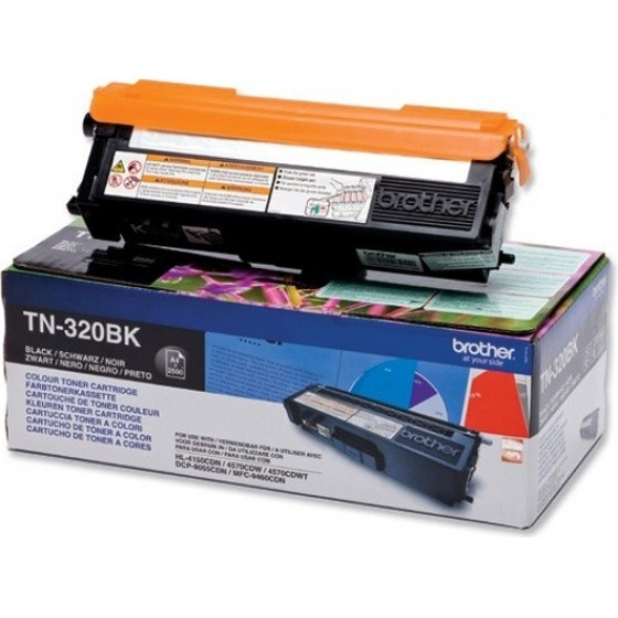 Brother Toner TN-320BK Black (TN-320BK) - (TN320BK)