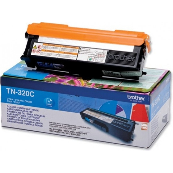 Brother Toner TN-320C Cyan (TN-320C) - (TN320C)