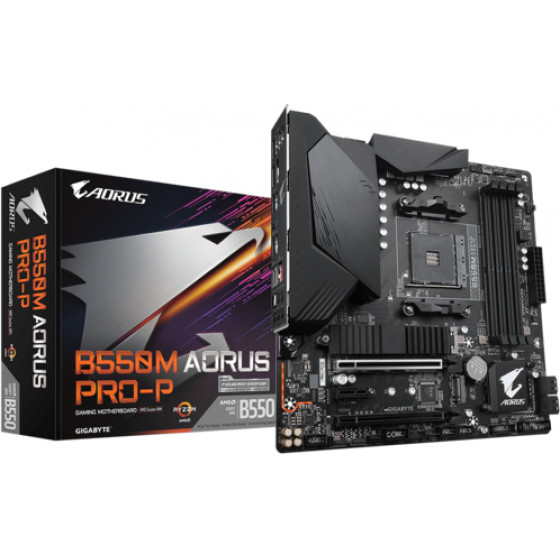 Gigabyte B550M AORUS PRO-P - (GAB55MAOP-00-G)