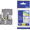 Brother TZe-121 Labelling Tape Cassette - Black on Clear, 9mm wide - (TZE121)