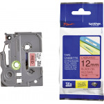 Brother TZe-431 Labelling Tape Cassette - Black on Red, 12mm wide - (TZE431)