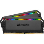 Corsair DOMINATOR(R) PLATINUM RGB 16GB (2 x 8GB) DDR4 DRAM 3200MHz C16 Memory Kit - (CMT16GX4M2C3200C16)
