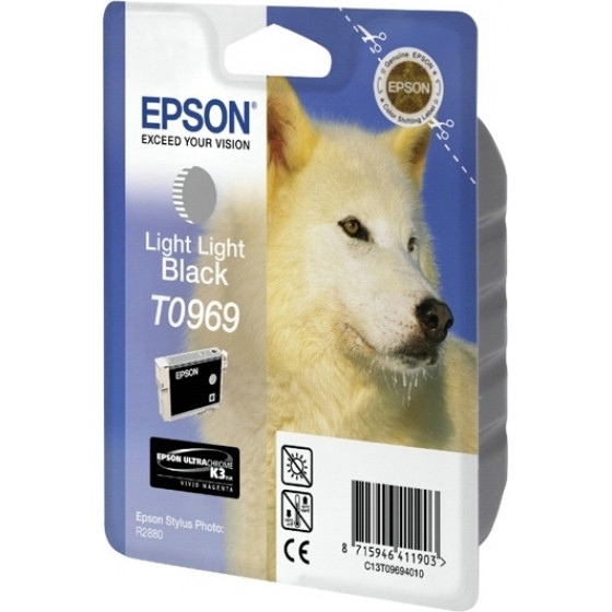 Epson ������ Inkjet T0969 Light Light Black - (C13T09694010)