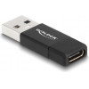 DeLock ���������� USB 3.2 Gen 2 �� USB Type-C, 10Gbps, ������ - (60001)