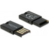 DeLock card reader USB 2.0 ��� ������ ������ micro SD, ����� - (91603)