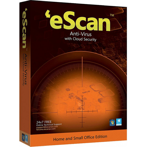 eScan Antivirus 1 User / 1 Year - (0833252000807)