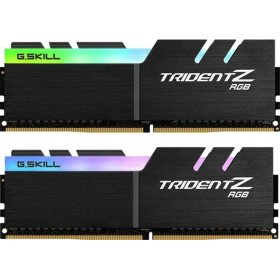 G.Skill Trident Z RGB (For AMD) DDR4-3200MHz 32GB (2x16GB) CL16-18-18-38 1.35V - (F4-3200C16D-32GTZRX)