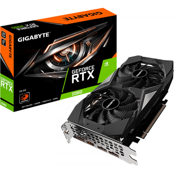 Gigabyte GeForce RTX 2060 8GB D6 6G (rev. 2.0) - (GV-N2060D6-6GD 2.0)