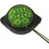 GloboStar �������� ���� ����� �������� FLAT BULLET LED 7 SMD DC 24V ��������� IP66 ������� - (115413)