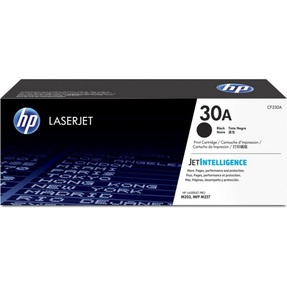 HP 30A LaserJet Black Toner (1.6k) - (CF230A)