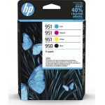 HP ������ Inkjet 950/951 4-Pack Black/CMY - (6ZC65AE)