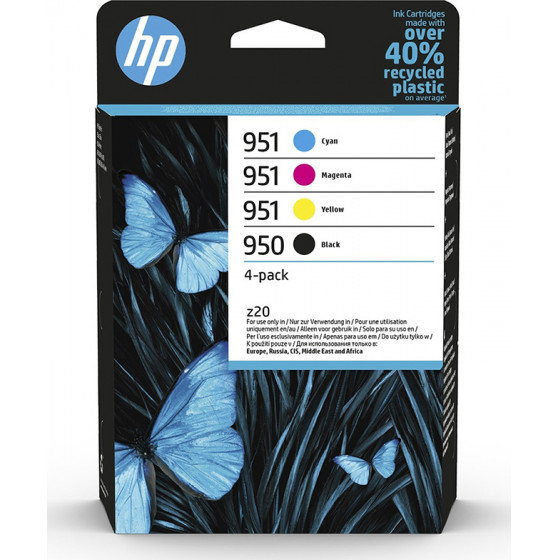HP ������ Inkjet 950/951 4-Pack Black/CMY - (6ZC65AE)