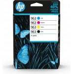 HP ������ Inkjet 963 4-Pack CMYK - (6ZC70AE)