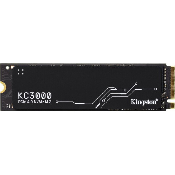 Kingston SSD 512GB KC3000 PCIe 4.0 NVMe - (SKC3000S/512G)