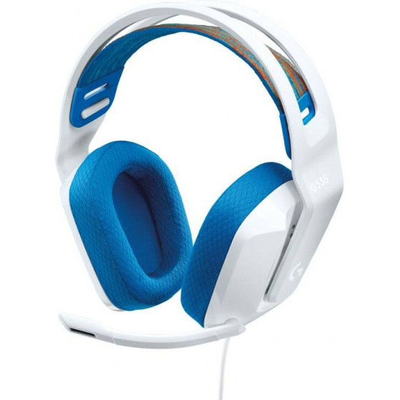 Logitech G335 Wired Gaming Headset - White - (981-001018)