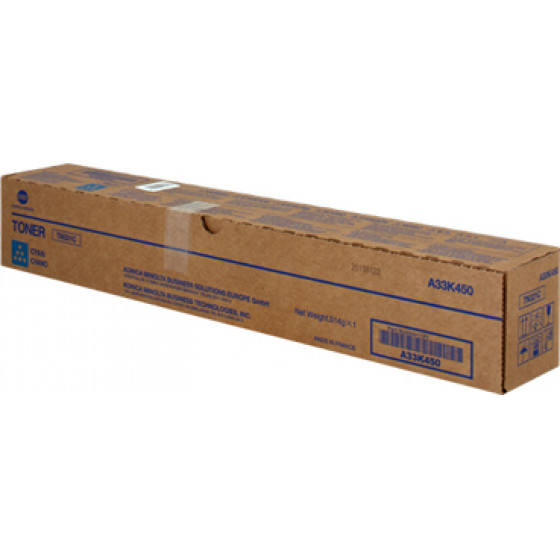 Konica Minolta BIZHUB C224/284/364 TN321C CYAN TONER - (A33K450)