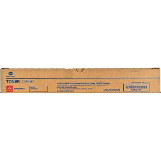 Konica Minolta BIZHUB C227/287 TONER MAGENTA - (A8K3350)