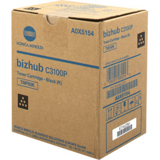 Konica Minolta BIZHUB C3100P TONER YELLOW - (A0X5254)