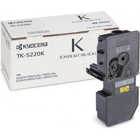 Kyocera ECOSYS M5521MFP/P5021 TONER BLACK (TK-5220K) - (1T02R90NL1)
