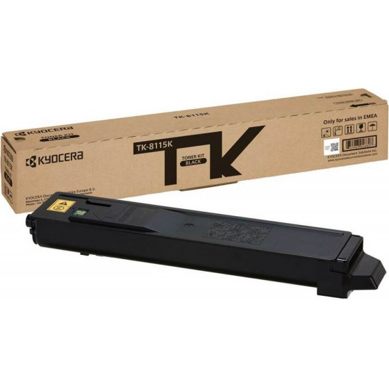 Kyocera ECOSYS M8124cidn/M8130cidn TONER BLACK 12k (TK-8115K) - (1T02P30NL0)