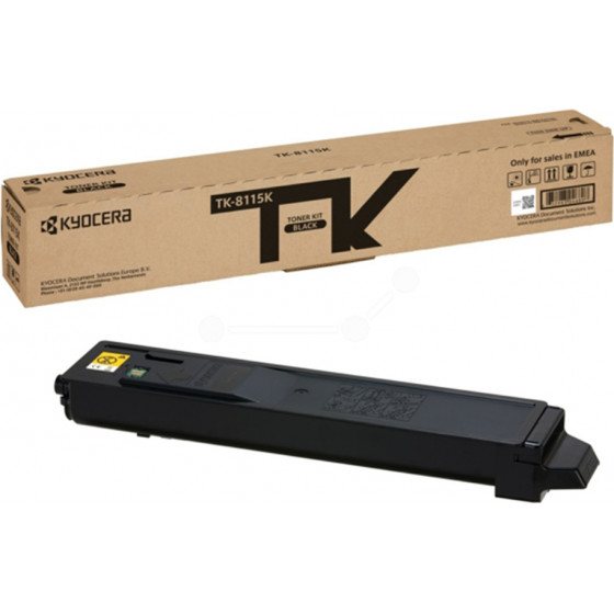 Kyocera ECOSYS M8124cidn/M8130cidn TONER CYAN 8k (TK-8115C) - (1T02P3CNL0)