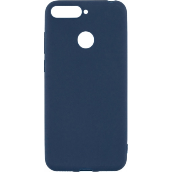 Senso rubber Huawei Y7 Prime 2018 / Honor 7C blue backcover - (SERHY7P18BL)