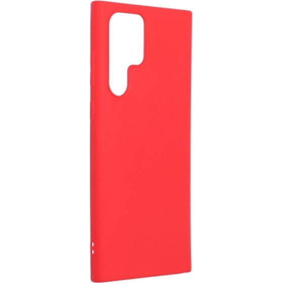 Senso SOFT TOUCH Samsung S22 Ultra red backcover - (SESTSAMS22UR)