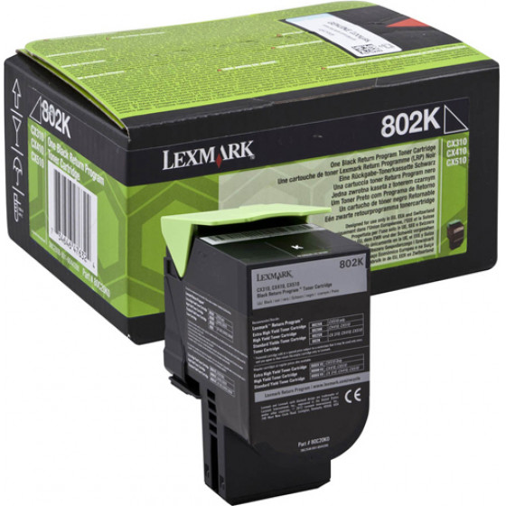 Lexmark Toner Black - (80C20K0)