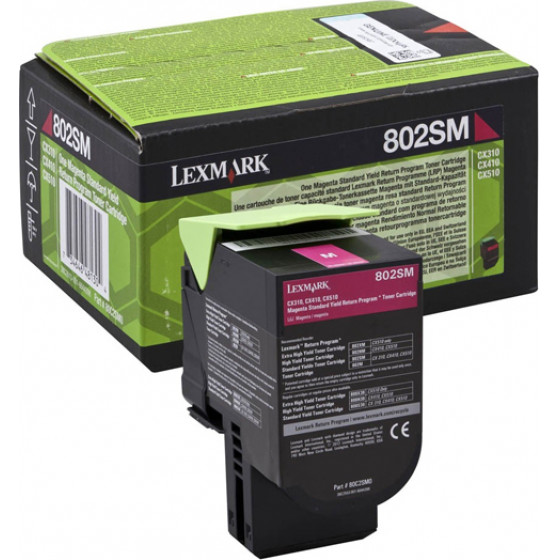 Lexmark Toner Cyan - (80C2SC0)