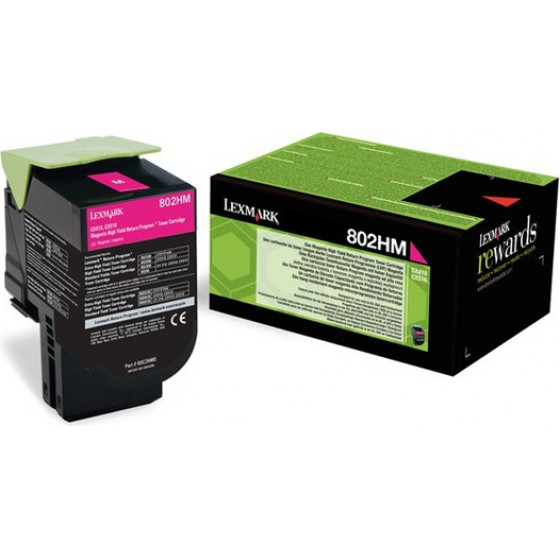 Lexmark Toner VHC Magenta - (80C2HM0)
