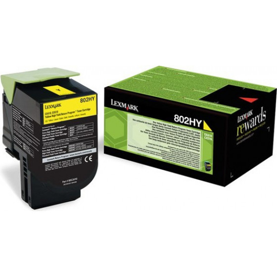 Lexmark Toner VHC Yellow - (80C2HY0)