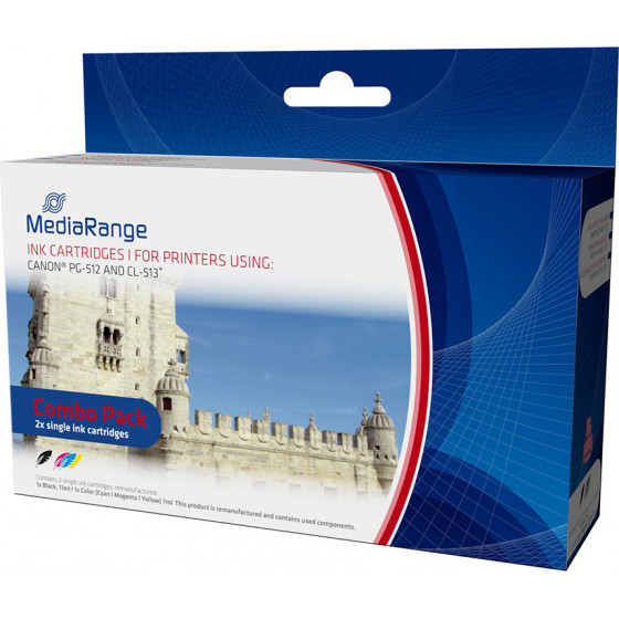 Mediarange Inkjet ������� ��� ��������� Canon (Multipack) (PG-512, CL-513) - (MRCP512C513)