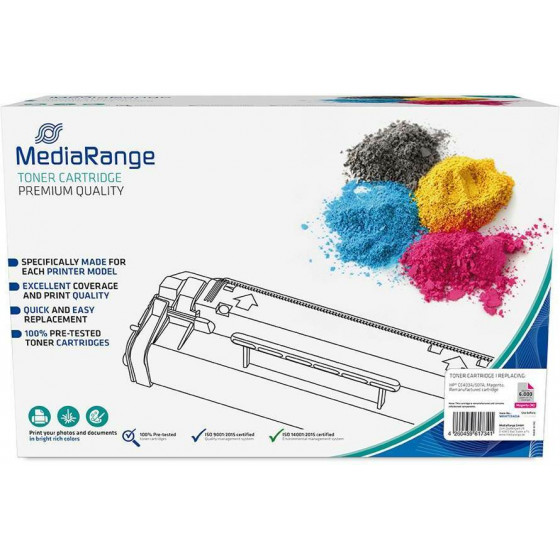 Mediarange Toner ������� ��� ��������� HP (Magenta) (CE403A/507A) - (MRHPTCE403A)