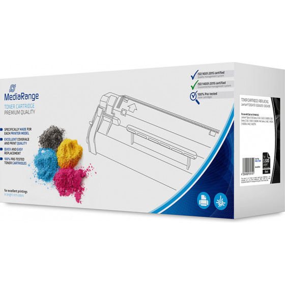 Mediarange Toner ������� ��� ��������� Lexmark (Black) E260A11E/E260A21E/E260A31E - (MRLXT260A)