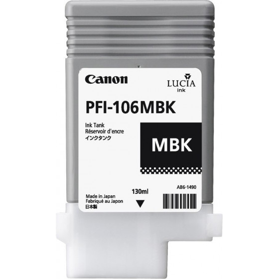 Canon ������ Inkjet PFI-106MBK Matte Black - (6620B001)