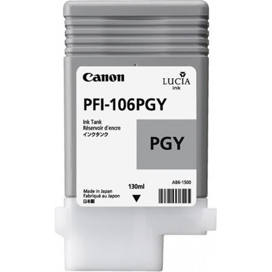 Canon ������ Inkjet PFI-106PGY Light Grey - (6631B001)