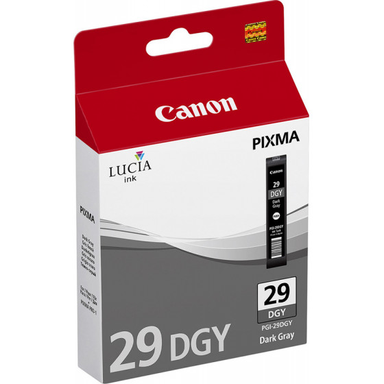 Canon ������ Inkjet PGI-29DGY Dark Grey - (4870B001)