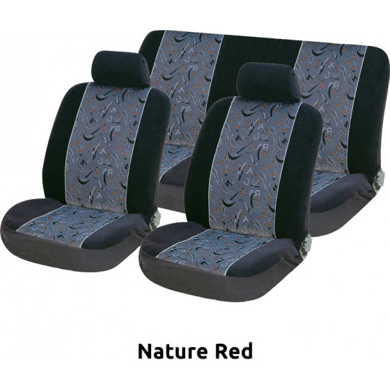 Autoline ��������� ��� � �������� VELOUR-JACQUARD 6 ��� Nature Red - (9990000020591)