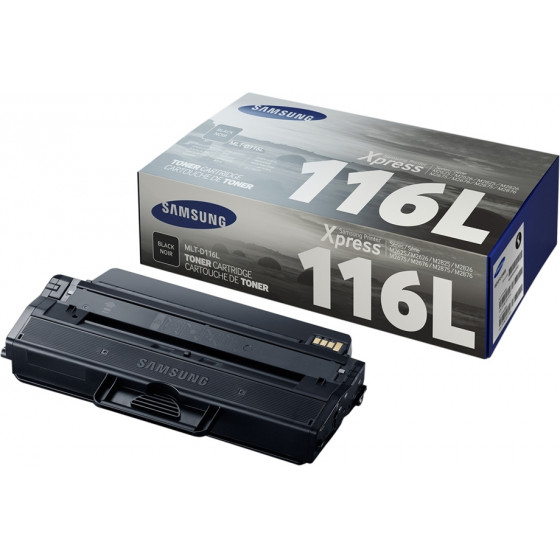 Samsung MLT-D116L High Yield Black Toner Cartridge 3k - (SU828A)