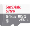 Sandisk Memory 64GB Ultra microSDHC/microSDXC UHS-I - (SDSQUNR-064G-GN3MA)