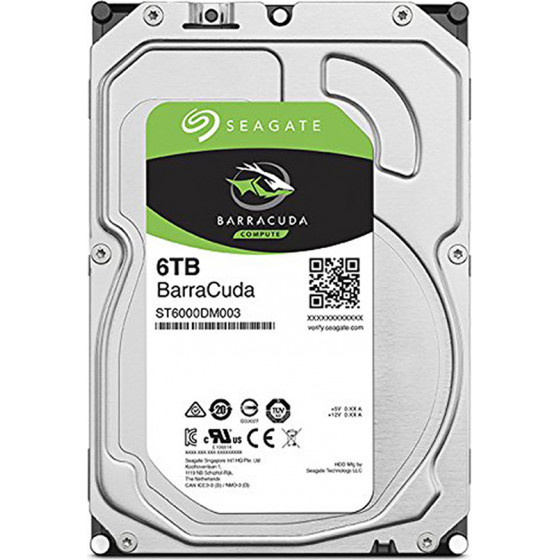 Seagate ���������� ������� ������ 3.5 6TB Barracuda - (ST6000DM003)