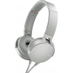 Sony On-Ear Headphones Extra BassWhite - (MDRXB550APW.CE7)