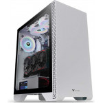 Thermaltake S300 Tempered Glass Snow Mid-Tower Chassis - (CA-1P5-00M6WN-00)