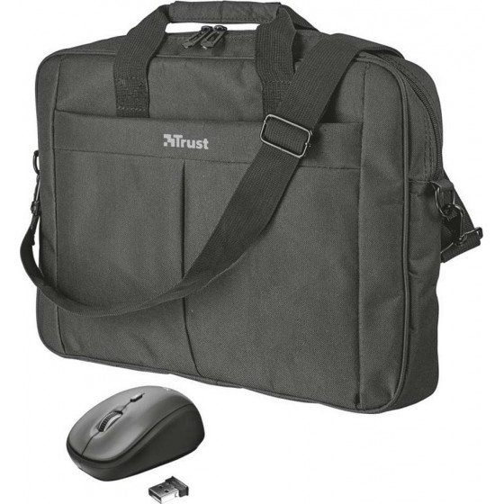 Trust Primo 16 laptop bag and compact wireless mouse - (21685)