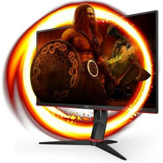 AOC computer monitor 27 2560 x 1440 pixels 2K Ultra HD LED Black, Red - (Q27G2S/EU)