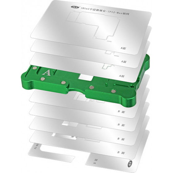 JLY ���� ��������� motherboard ��� iPhone, �� BGA stencils - (BST-1023APLUS)