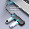 Orico USB 2.0 hub FL02, 4x USB ports, ����� - (FL02-BK-BP)