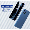 Powertech ���� & tempered glass 2.5D TGC-0005 ��� iPhone 12 Pro, ���� - (TGB-0005)