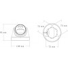 Longse IP ������ 2.8mm, 2MP, ��������� IP67, PoE - (CMSAFG200WH)