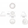 Longse �������� ������ 2.8mm, 1/2.5 CMOS 5MP, IR 20m - (LIRDLAHTC500FKE)